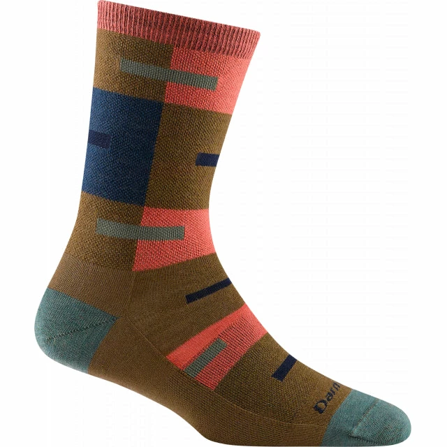 Darn Tough Women's Patchwork Crew Lightweight Socks & Insoles