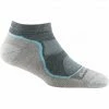 Darn Tough Socks & Insoles Women's Light Hiker No Show Lightweight With Cushion