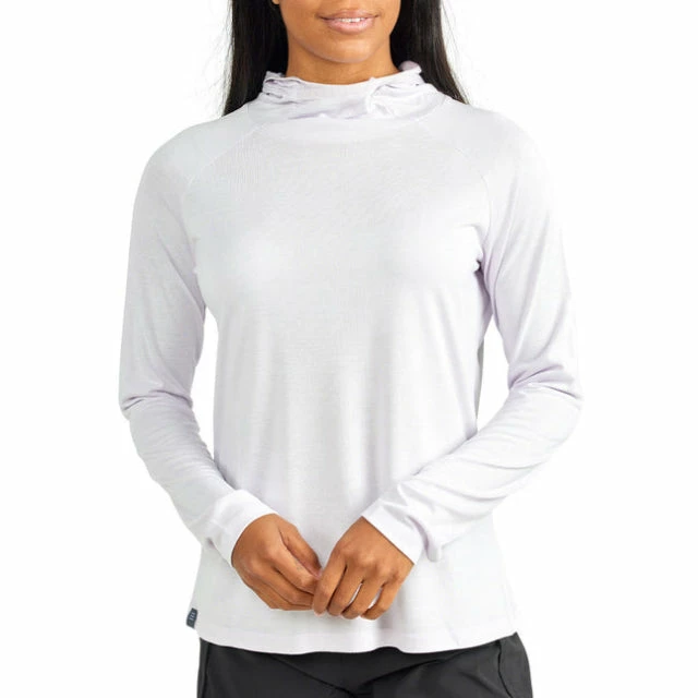 Free Fly Apparel Women's Bamboo Lightweight Hoody Tops