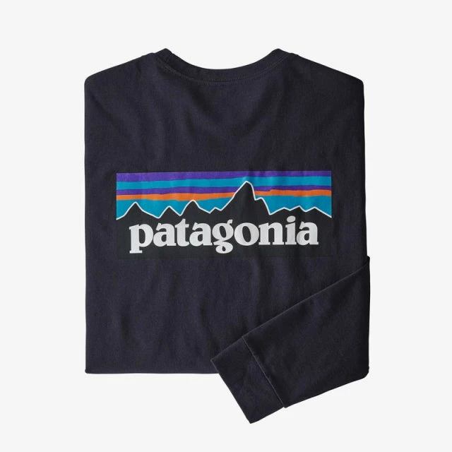 Patagonia Men's L/S P-6 Logo Responsibili-Tee Tops