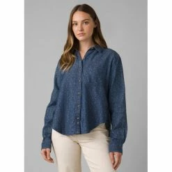 Prana Women's Washed Out Denim Shirt