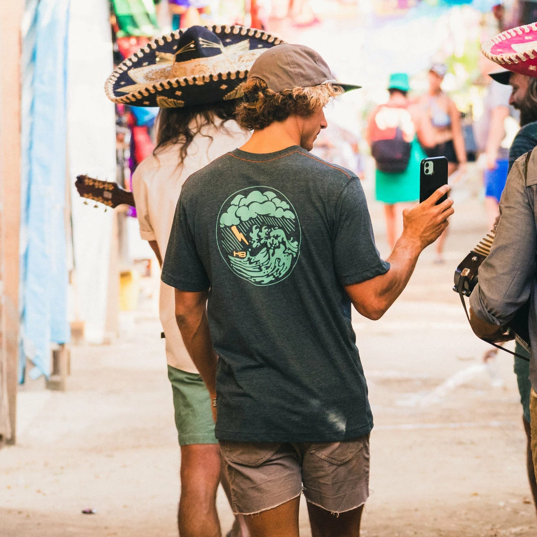 Howler Brothers Select Pocket T-Shirt - Turbulent Waters