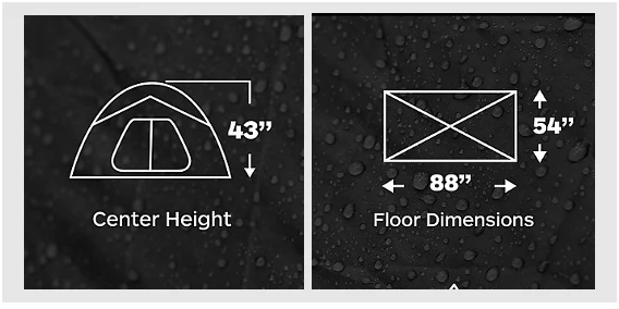 Great Outdoor Store Rental Tent - Marmot Limelight 2 Person - Alpha